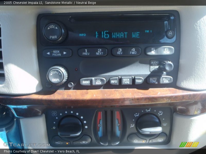 Sandstone Metallic / Neutral Beige 2005 Chevrolet Impala LS