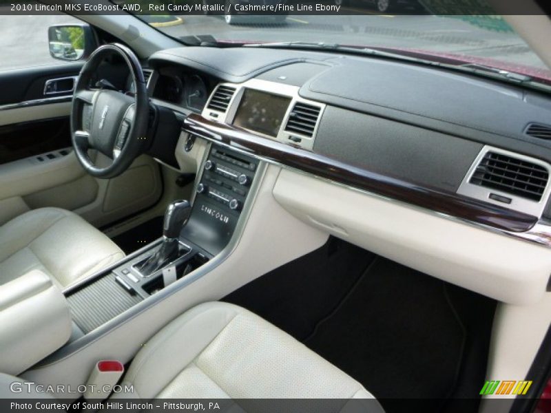 Red Candy Metallic / Cashmere/Fine Line Ebony 2010 Lincoln MKS EcoBoost AWD
