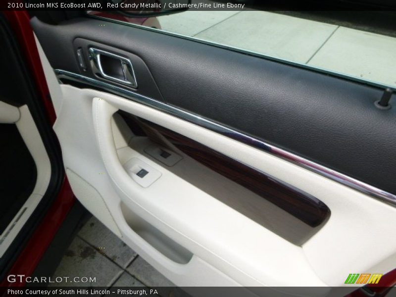 Red Candy Metallic / Cashmere/Fine Line Ebony 2010 Lincoln MKS EcoBoost AWD