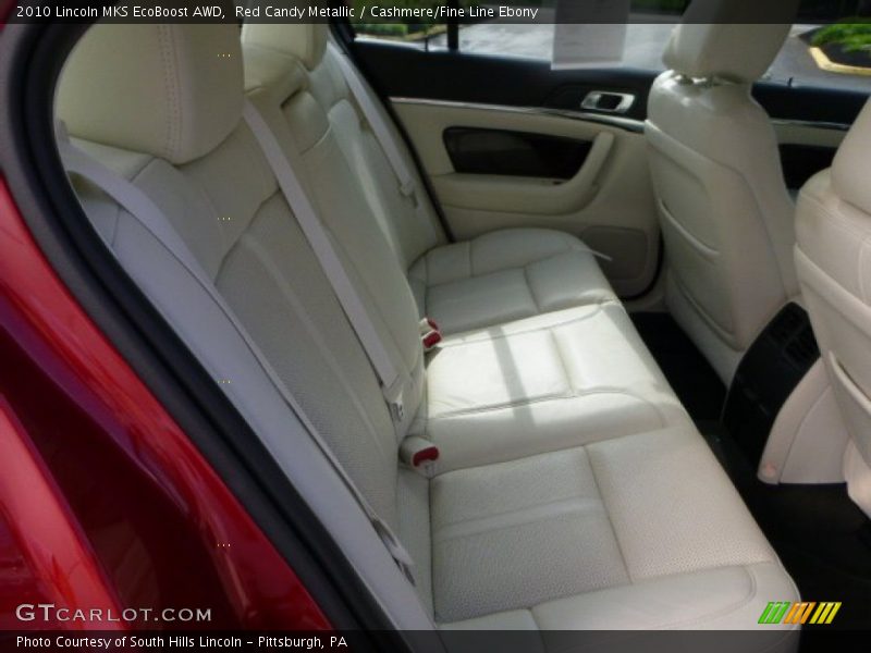 Red Candy Metallic / Cashmere/Fine Line Ebony 2010 Lincoln MKS EcoBoost AWD