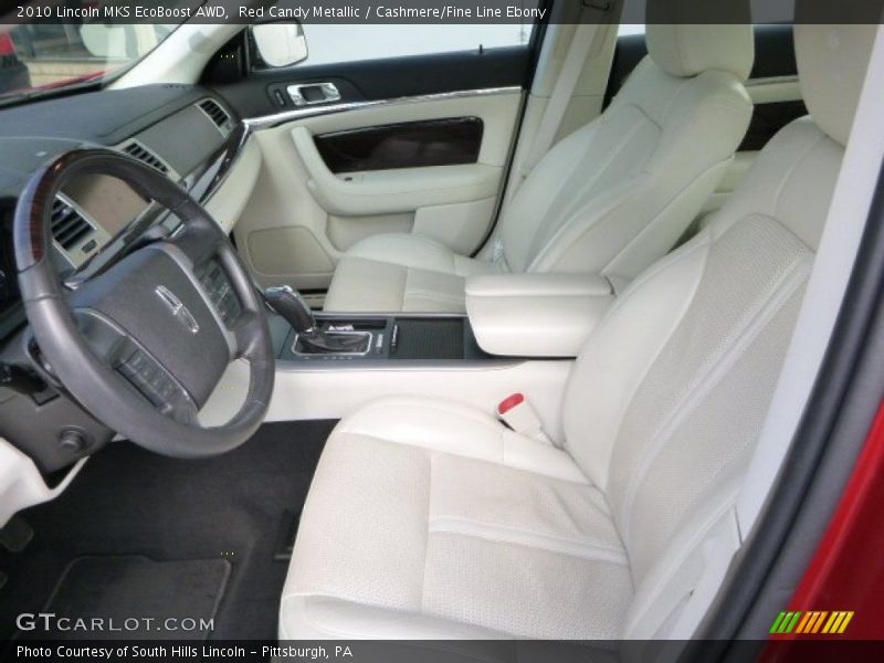 Red Candy Metallic / Cashmere/Fine Line Ebony 2010 Lincoln MKS EcoBoost AWD