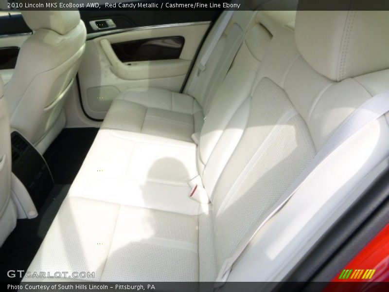 Red Candy Metallic / Cashmere/Fine Line Ebony 2010 Lincoln MKS EcoBoost AWD