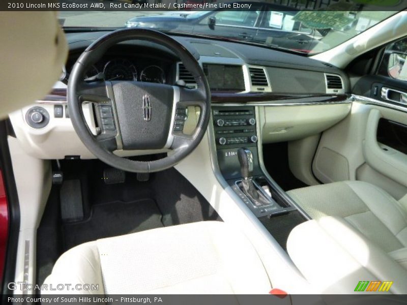 Red Candy Metallic / Cashmere/Fine Line Ebony 2010 Lincoln MKS EcoBoost AWD