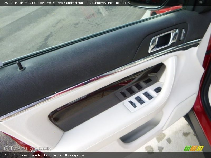 Red Candy Metallic / Cashmere/Fine Line Ebony 2010 Lincoln MKS EcoBoost AWD