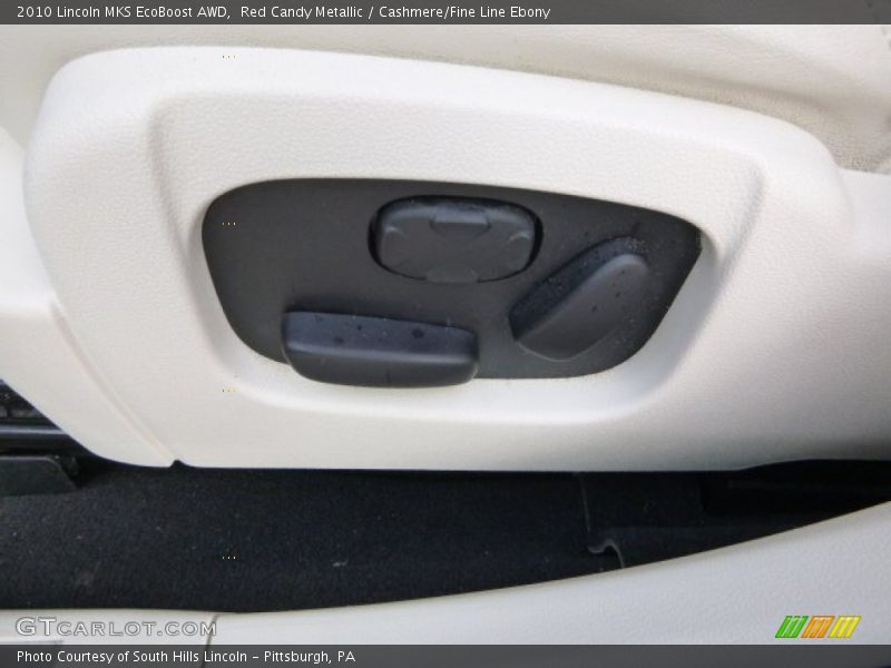 Red Candy Metallic / Cashmere/Fine Line Ebony 2010 Lincoln MKS EcoBoost AWD