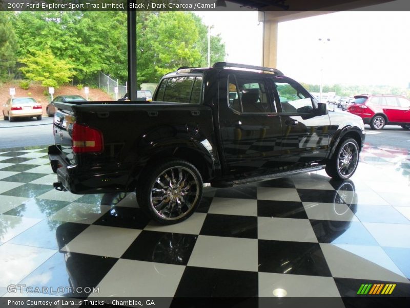 Black / Dark Charcoal/Camel 2007 Ford Explorer Sport Trac Limited