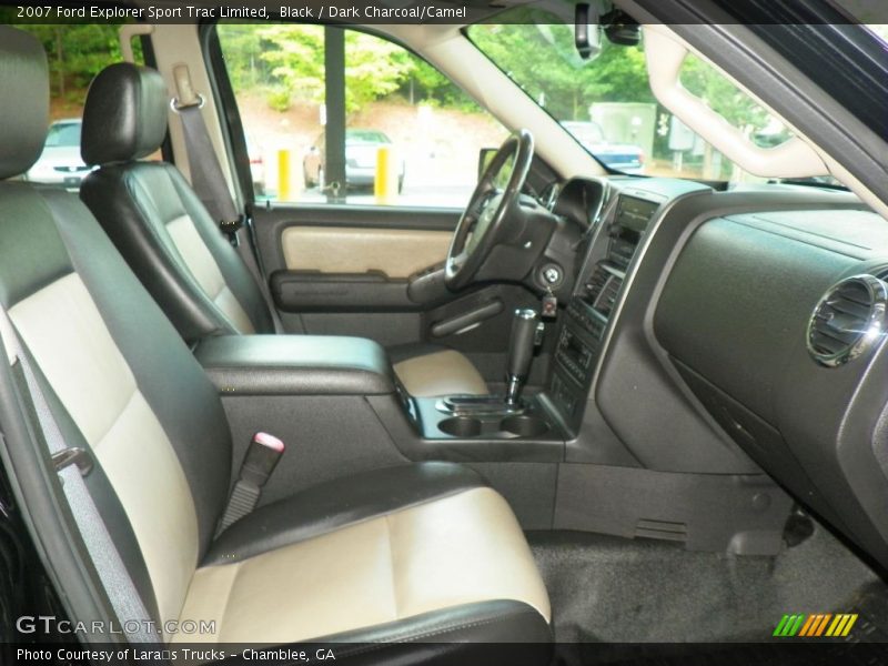 Black / Dark Charcoal/Camel 2007 Ford Explorer Sport Trac Limited