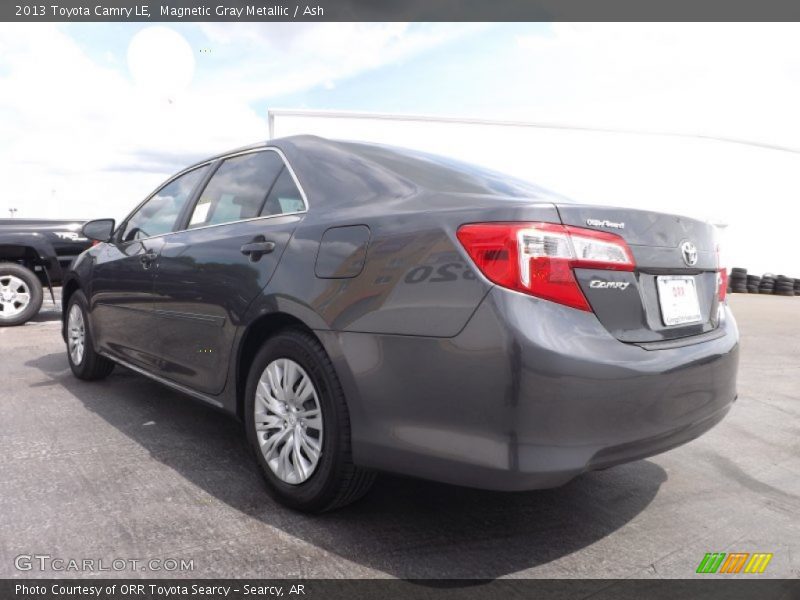 Magnetic Gray Metallic / Ash 2013 Toyota Camry LE
