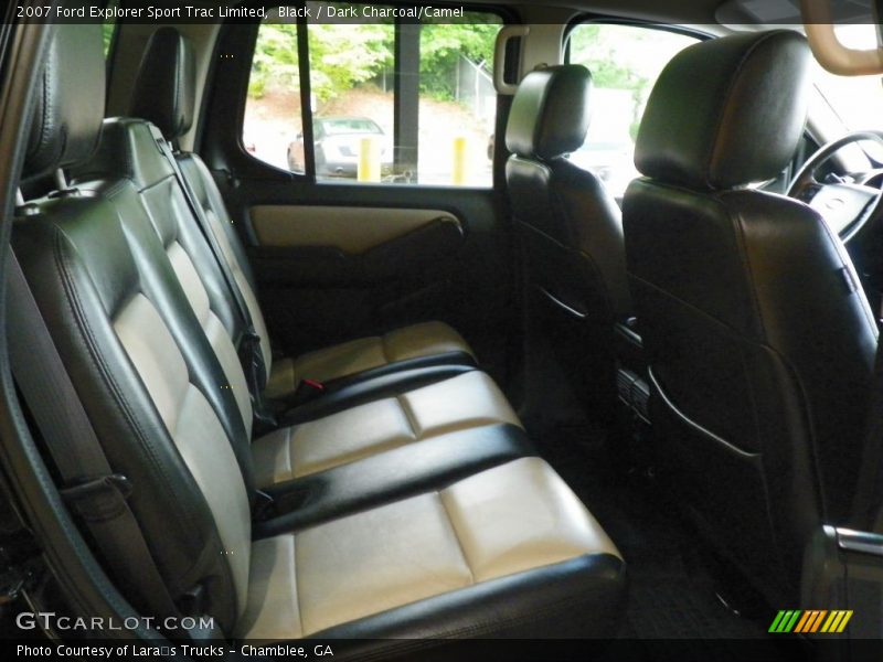 Black / Dark Charcoal/Camel 2007 Ford Explorer Sport Trac Limited