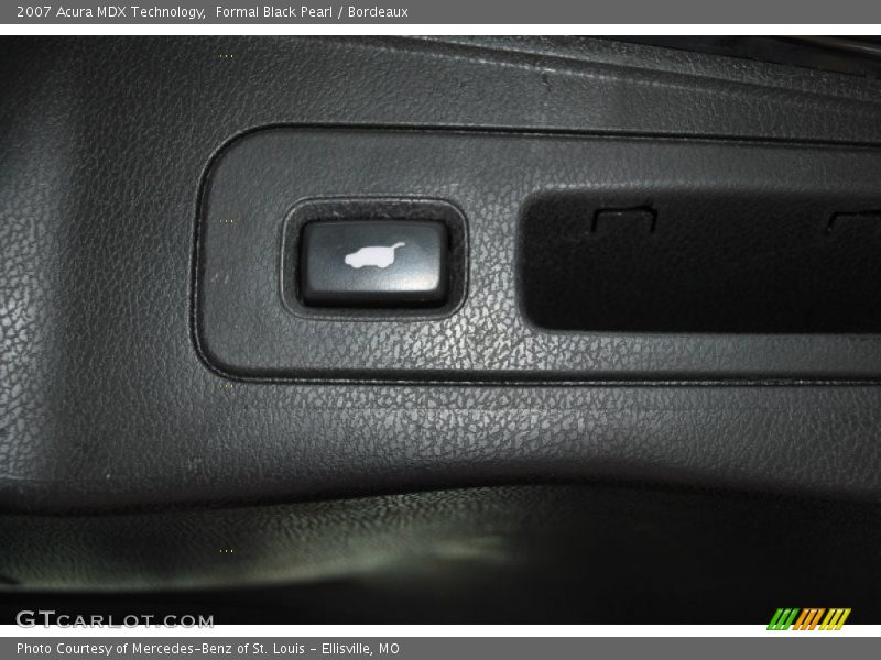 Formal Black Pearl / Bordeaux 2007 Acura MDX Technology