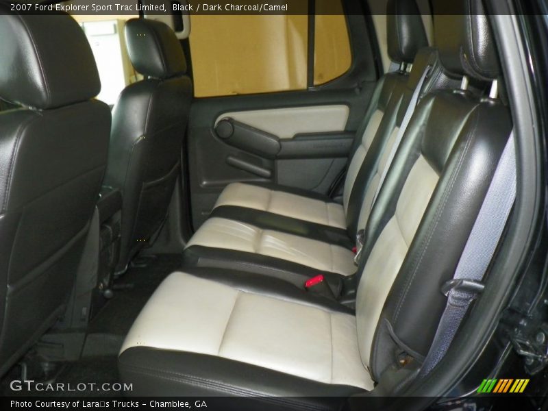 Black / Dark Charcoal/Camel 2007 Ford Explorer Sport Trac Limited