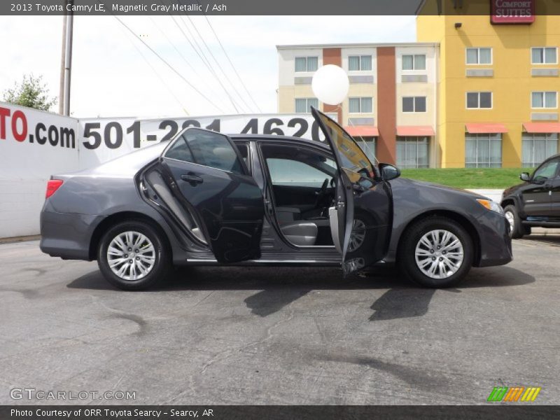 Magnetic Gray Metallic / Ash 2013 Toyota Camry LE