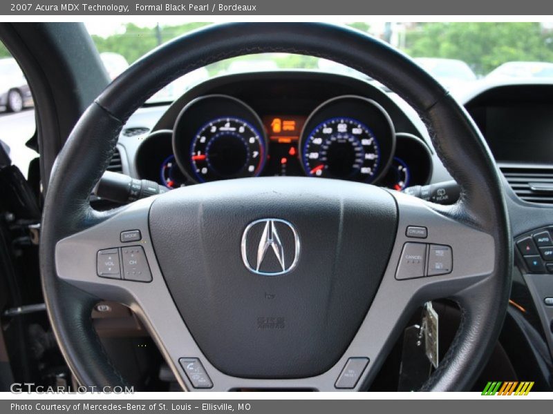  2007 MDX Technology Steering Wheel