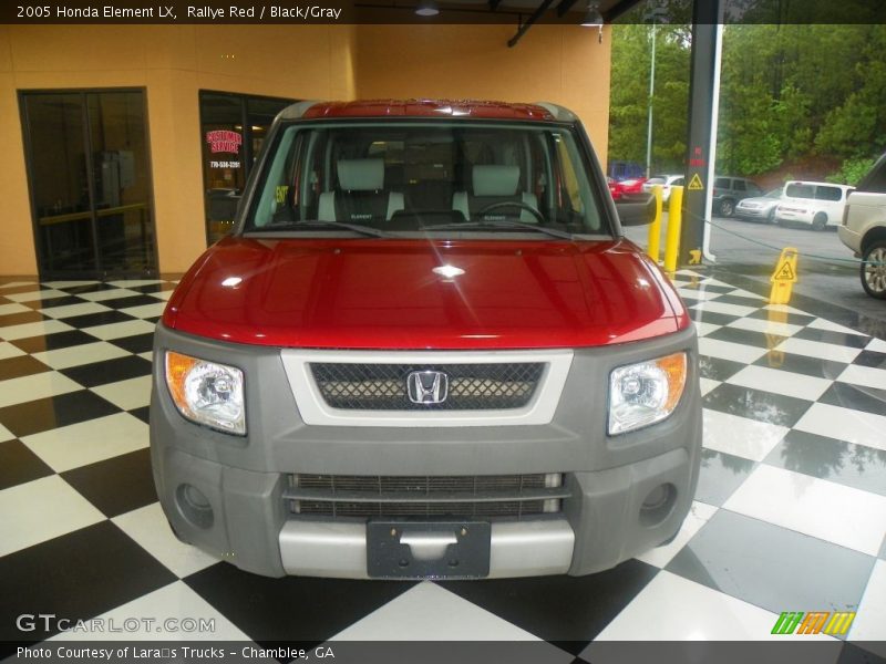 Rallye Red / Black/Gray 2005 Honda Element LX