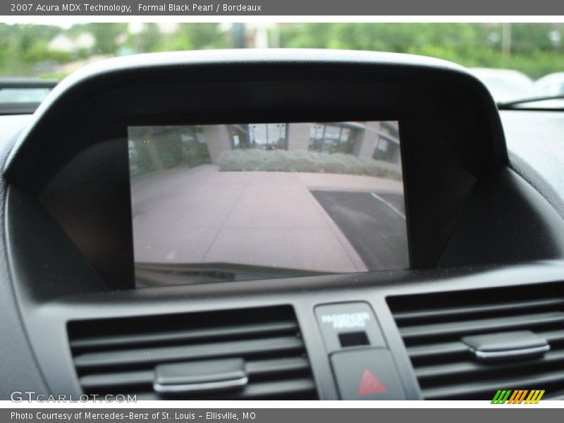 Formal Black Pearl / Bordeaux 2007 Acura MDX Technology