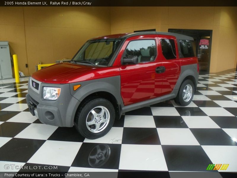 Rallye Red / Black/Gray 2005 Honda Element LX