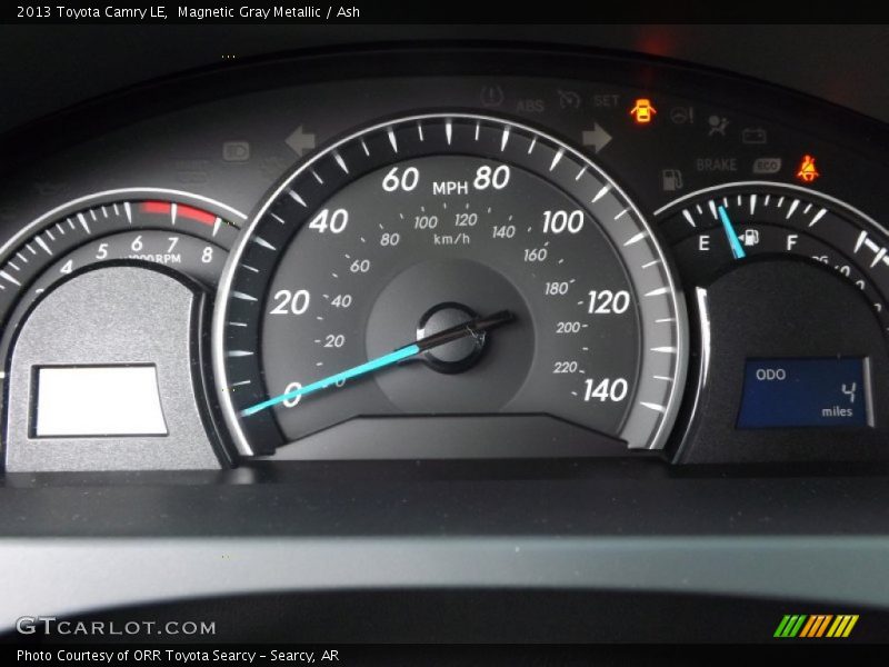 Magnetic Gray Metallic / Ash 2013 Toyota Camry LE