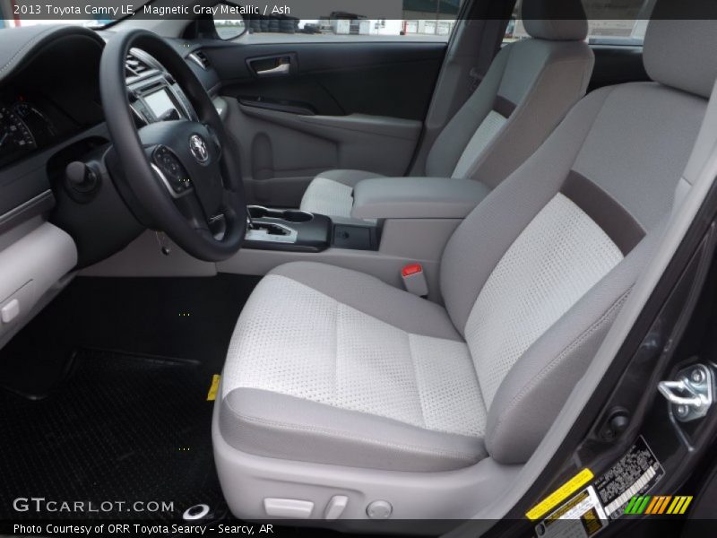 Magnetic Gray Metallic / Ash 2013 Toyota Camry LE