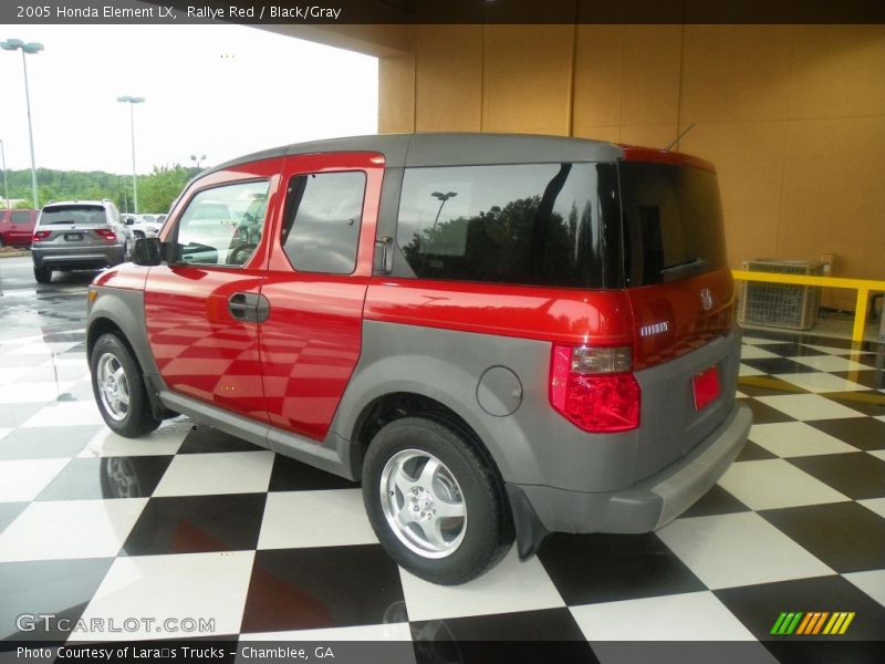 Rallye Red / Black/Gray 2005 Honda Element LX