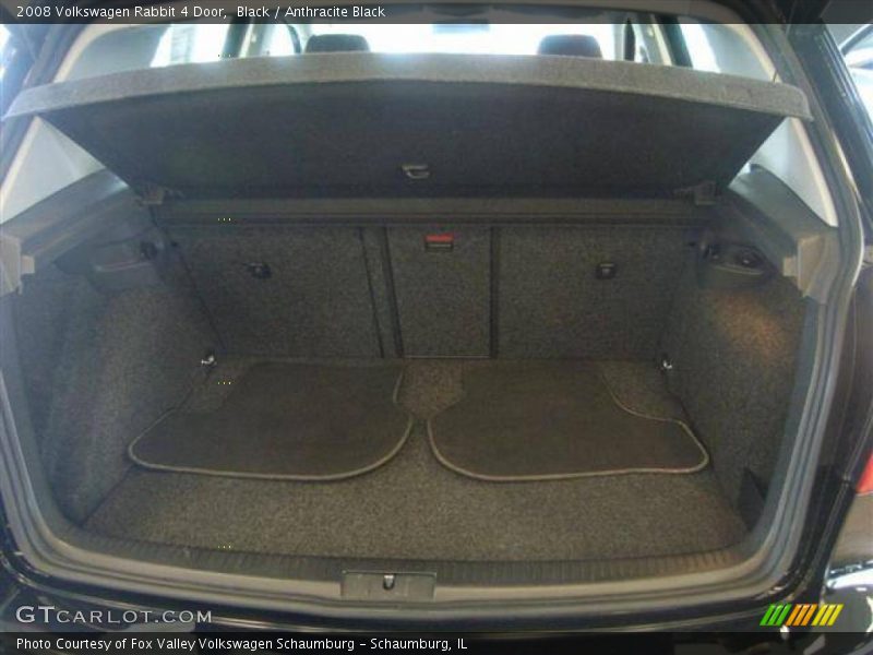 Black / Anthracite Black 2008 Volkswagen Rabbit 4 Door