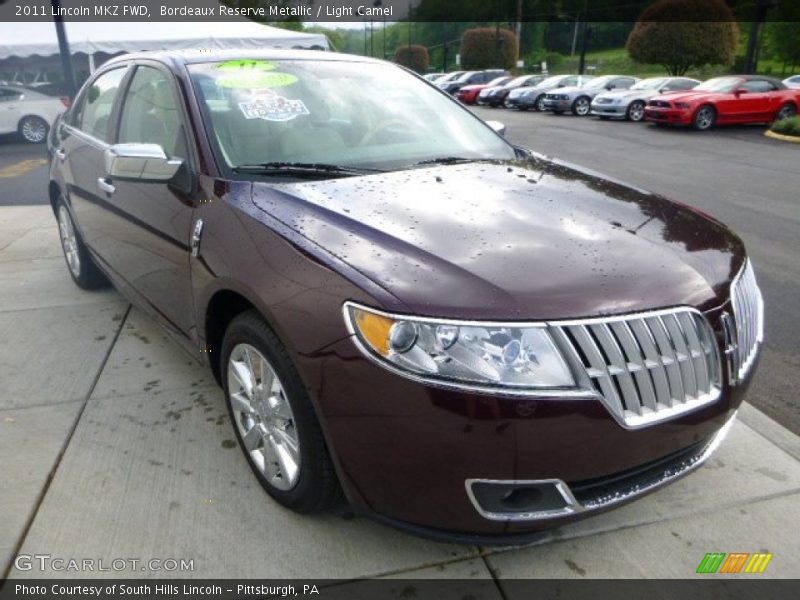 Bordeaux Reserve Metallic / Light Camel 2011 Lincoln MKZ FWD