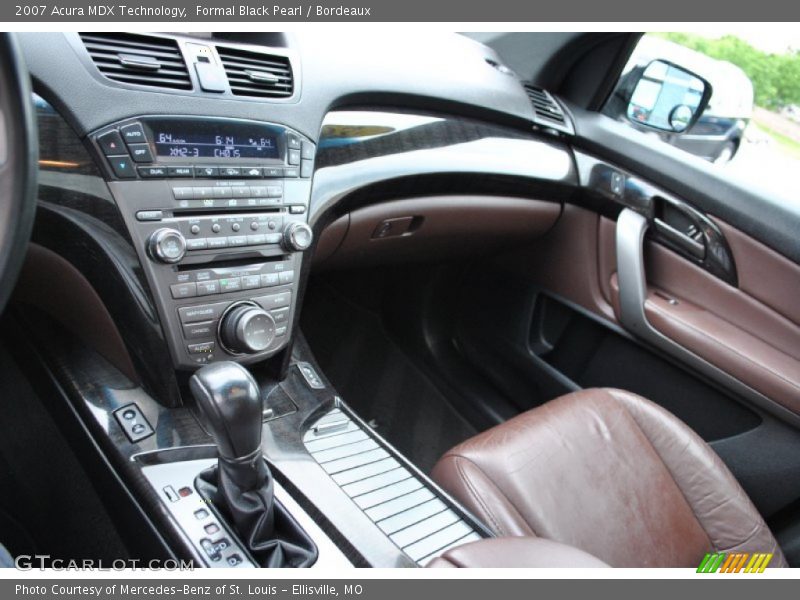 Formal Black Pearl / Bordeaux 2007 Acura MDX Technology