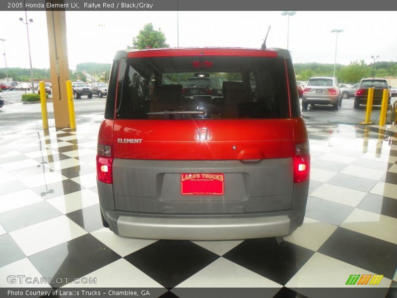 Rallye Red / Black/Gray 2005 Honda Element LX