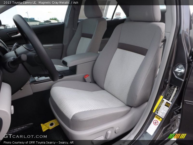 Magnetic Gray Metallic / Ash 2013 Toyota Camry LE