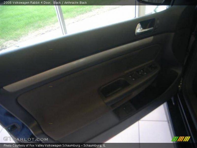 Black / Anthracite Black 2008 Volkswagen Rabbit 4 Door