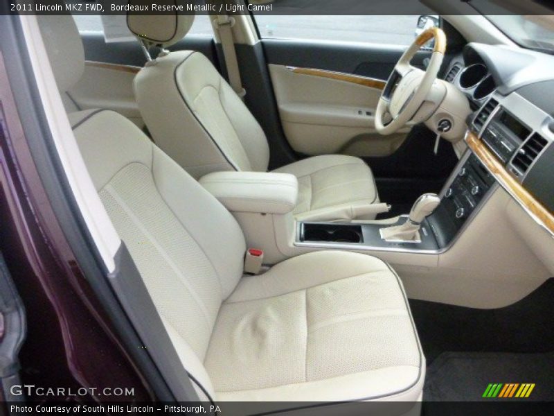 Bordeaux Reserve Metallic / Light Camel 2011 Lincoln MKZ FWD