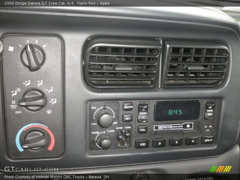 Flame Red / Agate 2000 Dodge Dakota SLT Crew Cab 4x4