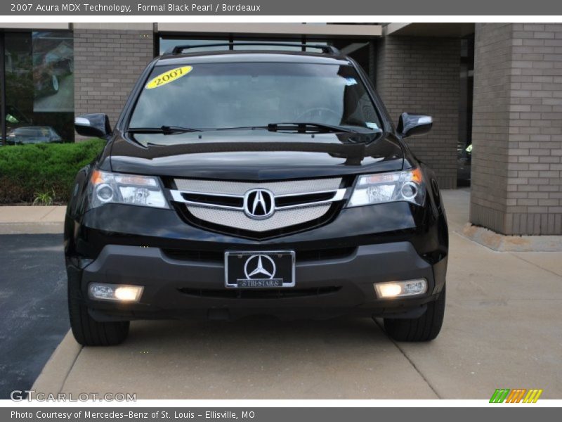 Formal Black Pearl / Bordeaux 2007 Acura MDX Technology