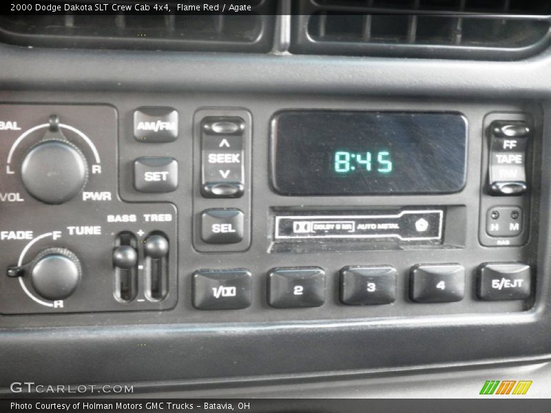 Flame Red / Agate 2000 Dodge Dakota SLT Crew Cab 4x4