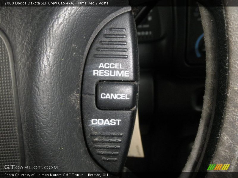 Flame Red / Agate 2000 Dodge Dakota SLT Crew Cab 4x4