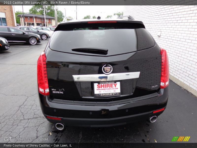 Black Raven / Ebony/Ebony 2013 Cadillac SRX Luxury FWD
