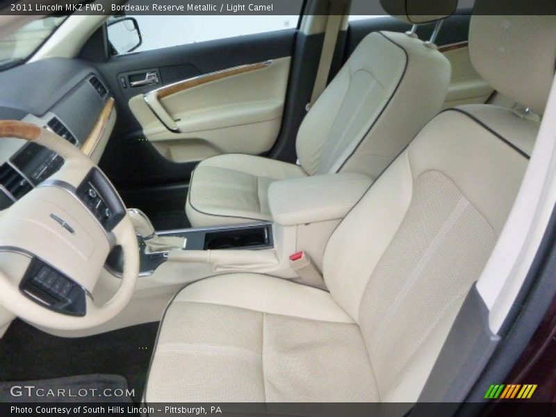 Bordeaux Reserve Metallic / Light Camel 2011 Lincoln MKZ FWD