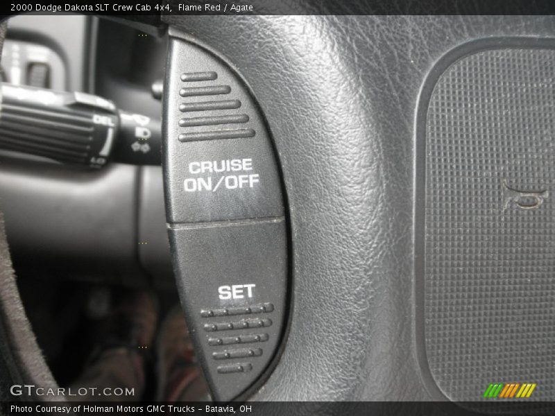 Flame Red / Agate 2000 Dodge Dakota SLT Crew Cab 4x4
