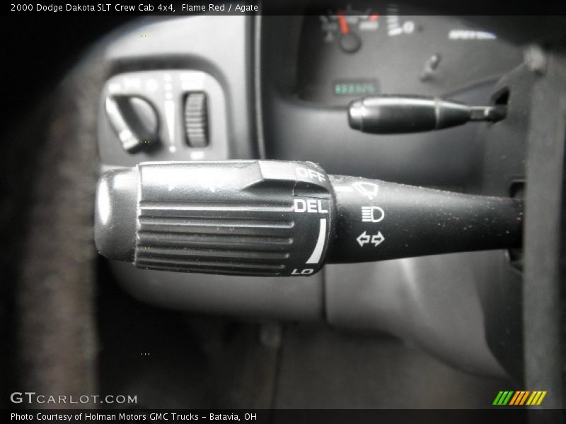 Flame Red / Agate 2000 Dodge Dakota SLT Crew Cab 4x4