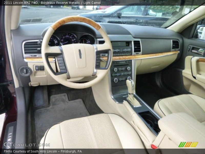 Bordeaux Reserve Metallic / Light Camel 2011 Lincoln MKZ FWD