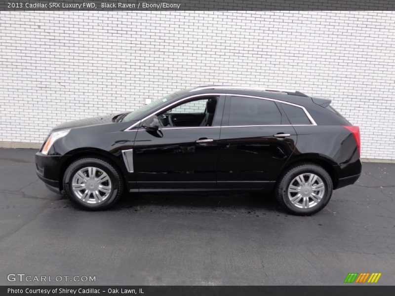 Black Raven / Ebony/Ebony 2013 Cadillac SRX Luxury FWD