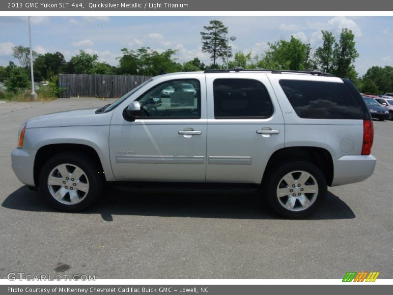 Quicksilver Metallic / Light Titanium 2013 GMC Yukon SLT 4x4
