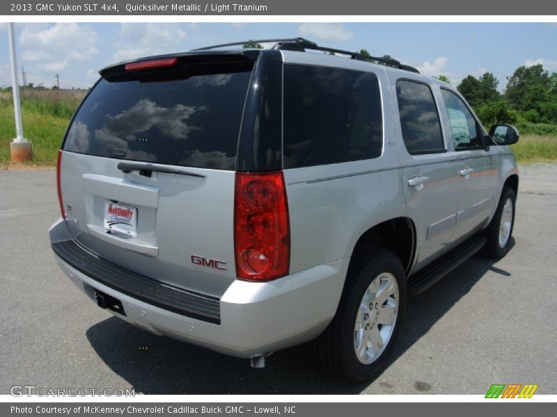 Quicksilver Metallic / Light Titanium 2013 GMC Yukon SLT 4x4