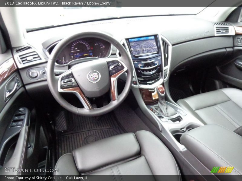 Black Raven / Ebony/Ebony 2013 Cadillac SRX Luxury FWD