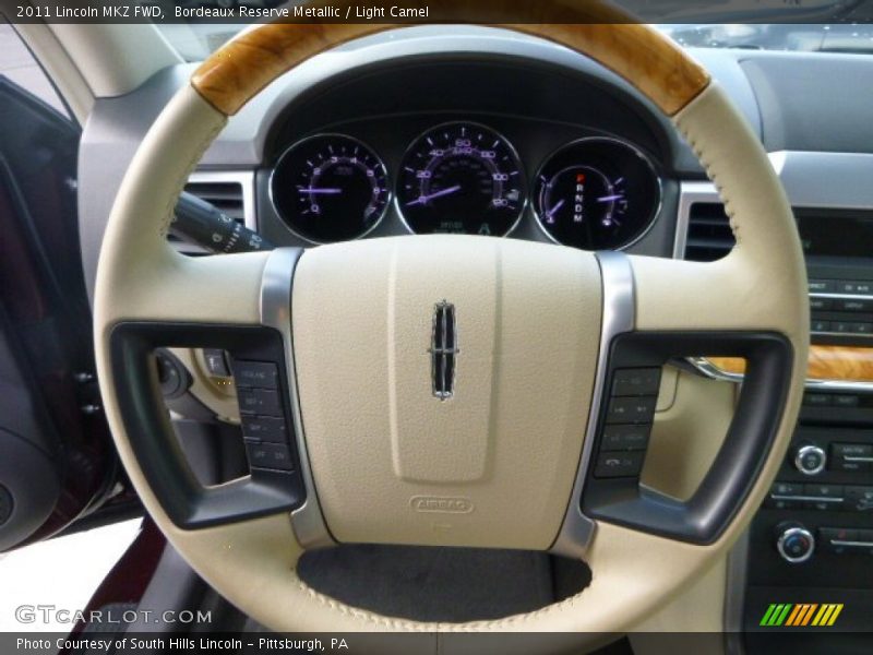Bordeaux Reserve Metallic / Light Camel 2011 Lincoln MKZ FWD