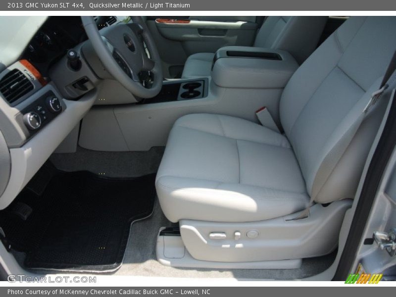 Quicksilver Metallic / Light Titanium 2013 GMC Yukon SLT 4x4