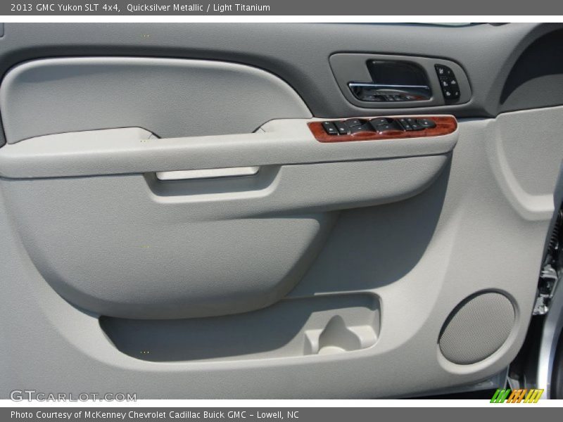 Quicksilver Metallic / Light Titanium 2013 GMC Yukon SLT 4x4