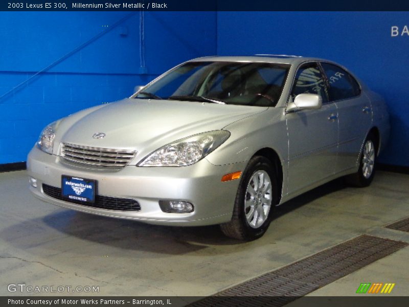 Millennium Silver Metallic / Black 2003 Lexus ES 300