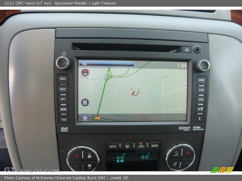 Quicksilver Metallic / Light Titanium 2013 GMC Yukon SLT 4x4