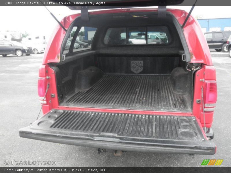 Flame Red / Agate 2000 Dodge Dakota SLT Crew Cab 4x4