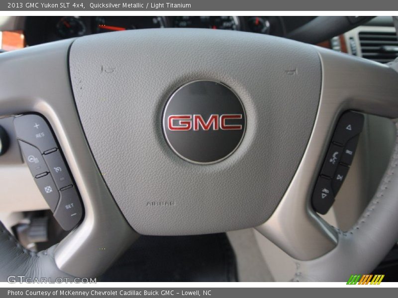 Quicksilver Metallic / Light Titanium 2013 GMC Yukon SLT 4x4